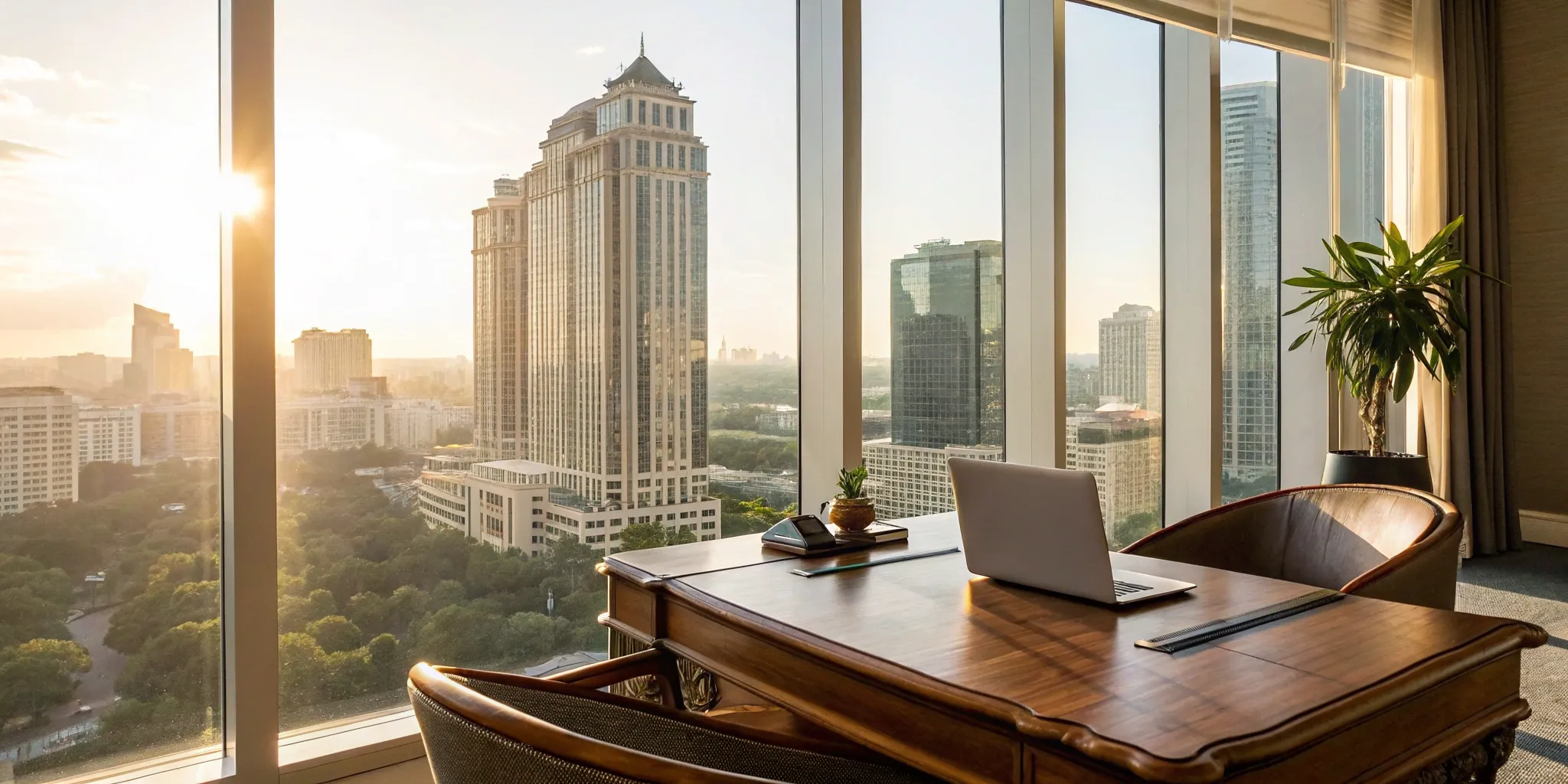 Orlando, Florida real estate attorney reviewing documents.