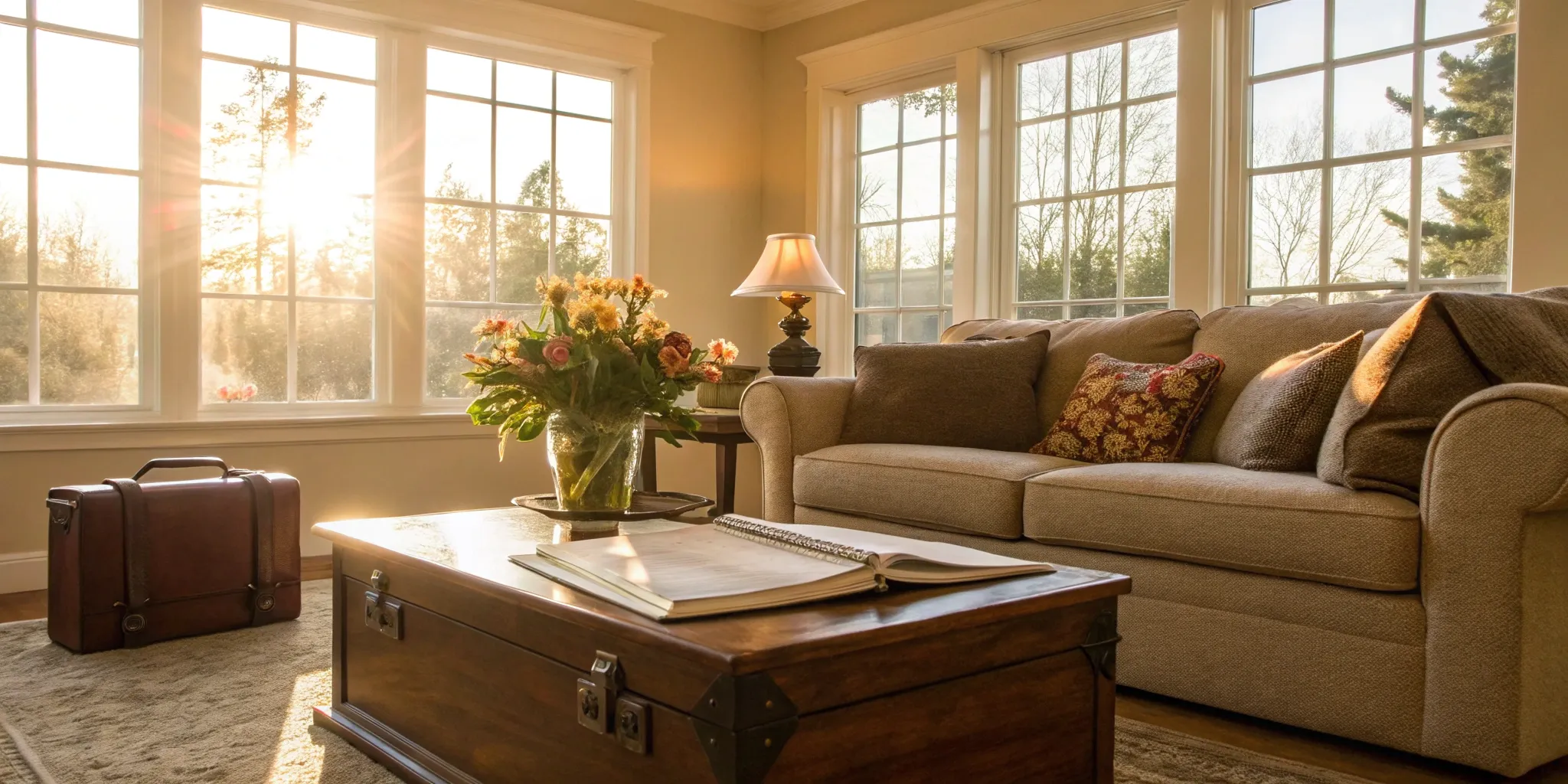 First-time home buyer reviewing documents with attorney.