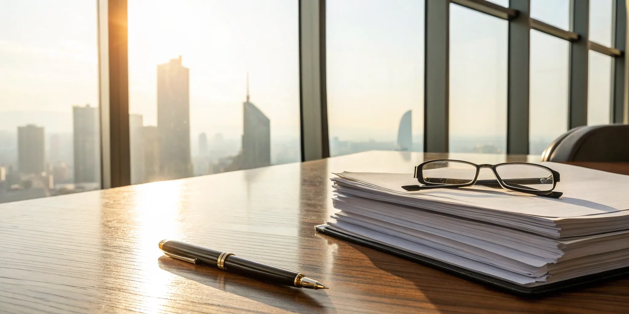 Real estate attorney consultation documents review.